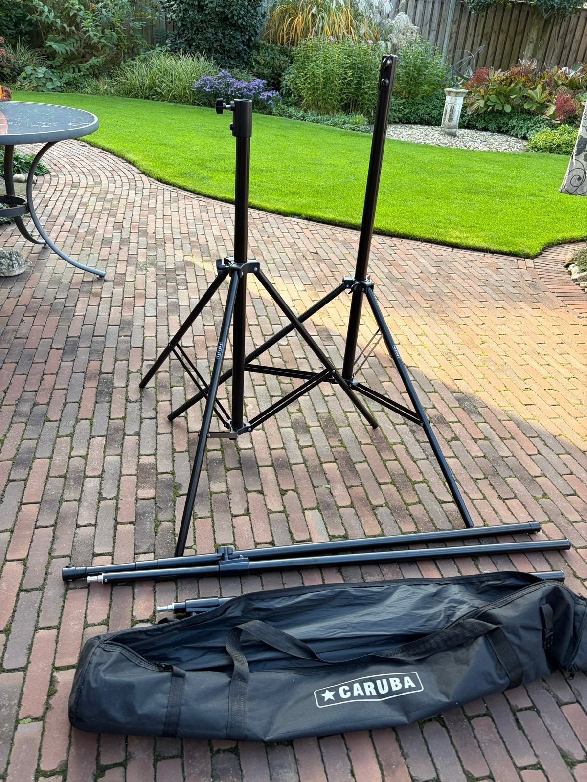 Caruba Lichtstatieven Set met Draagtas, Overige merken, Caruba, Gebruikt, Onbekend