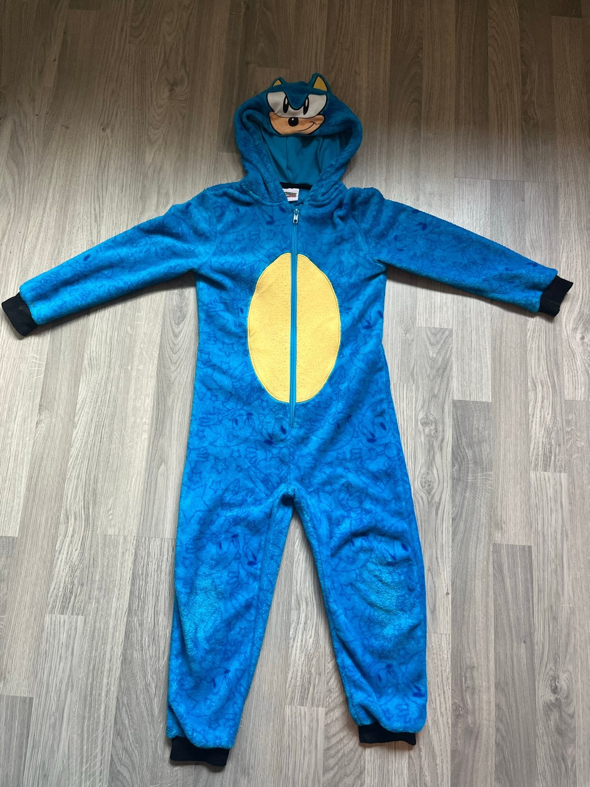 Sonic the Hedgehog Onesie - Maat 122/128, Ophalen of Verzenden, Nieuw, 122 t/m 128, Jongen