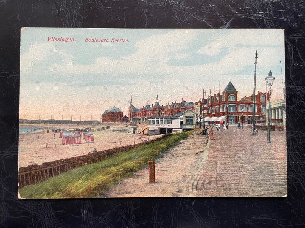 ansichtkaart van Vlissingen, Boulevard Evertse., Verzenden, Voor 1920, Zeeland