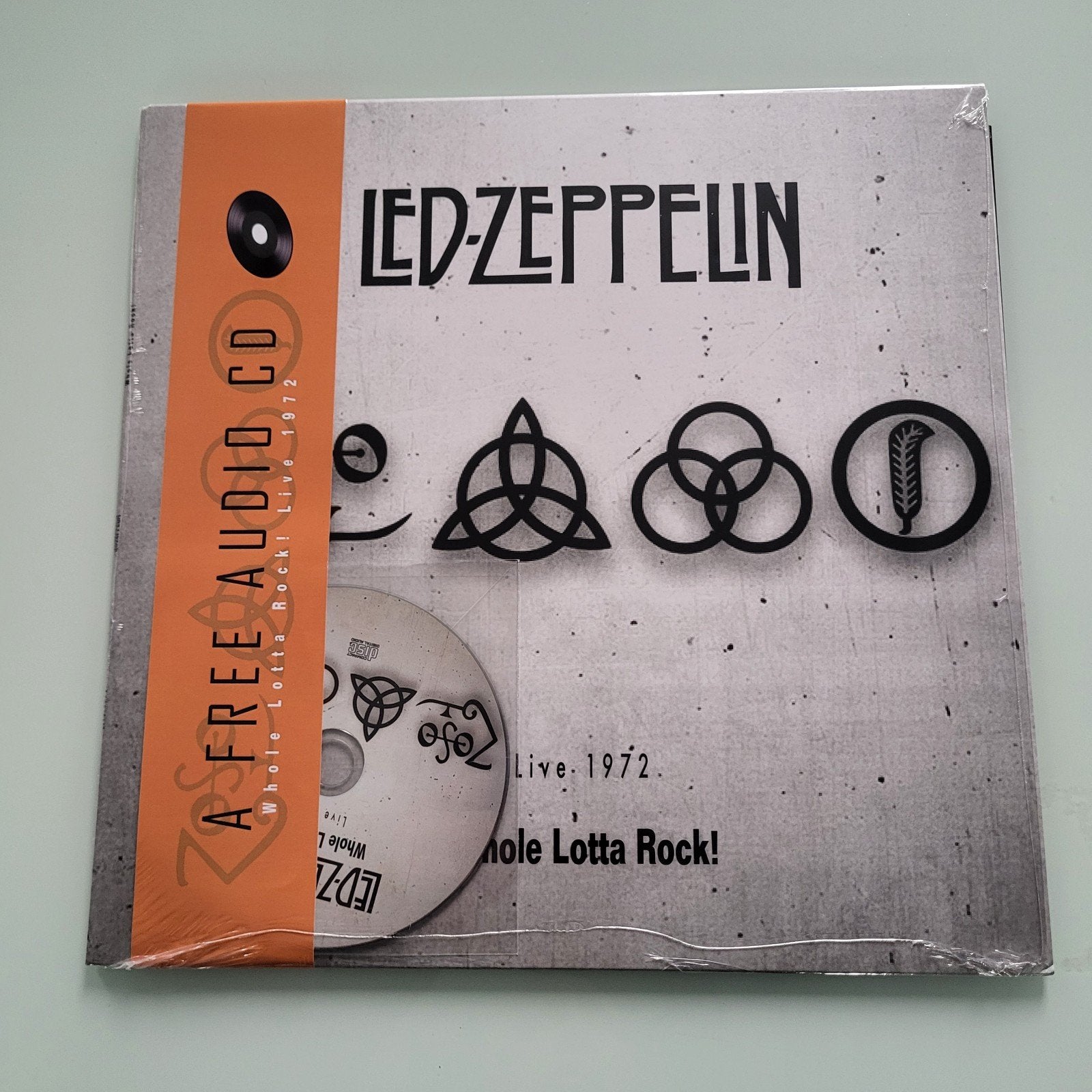 Led Zeppelin - Whole Lotta Rock! Live 1972 (Gekleurde CD), Cd's en Dvd's, Vinyl | Rock, Ophalen of Verzenden