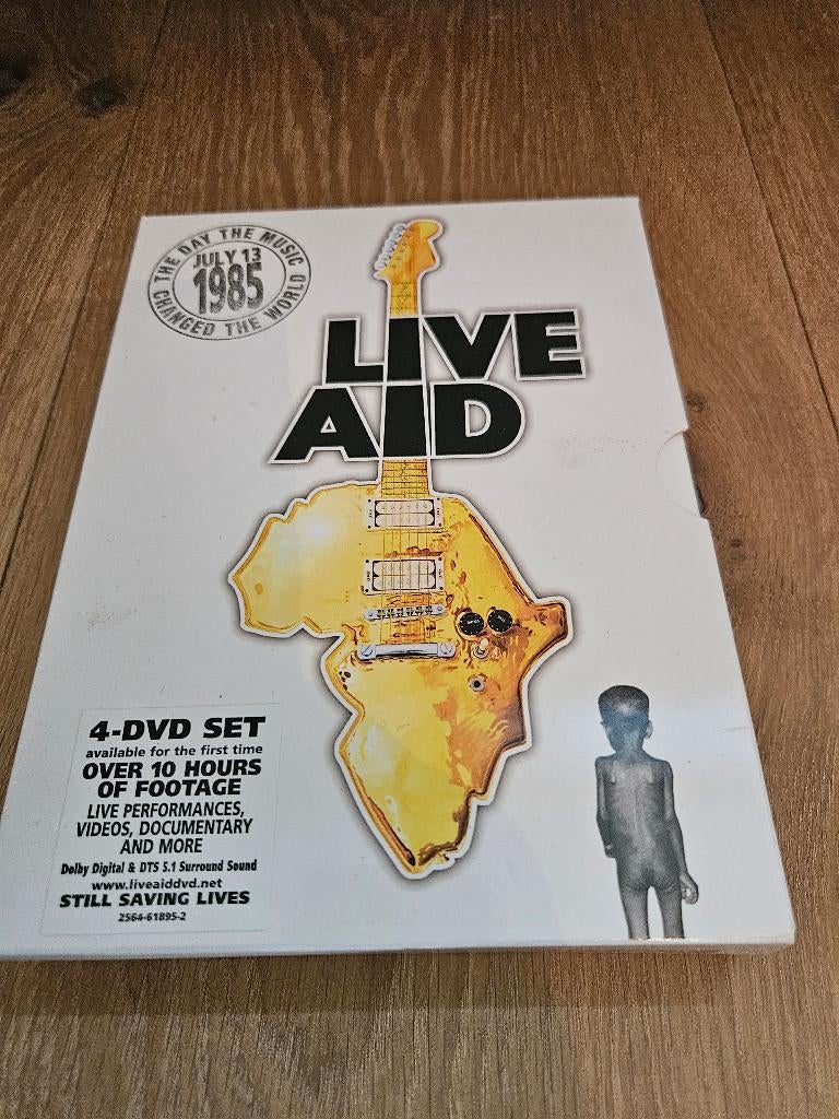Live Aid (4 DVD) / Zeer goede staat, Cd's en Dvd's, Alle leeftijden, Ophalen of Verzenden, Zo goed als nieuw, Muziek en Concerten