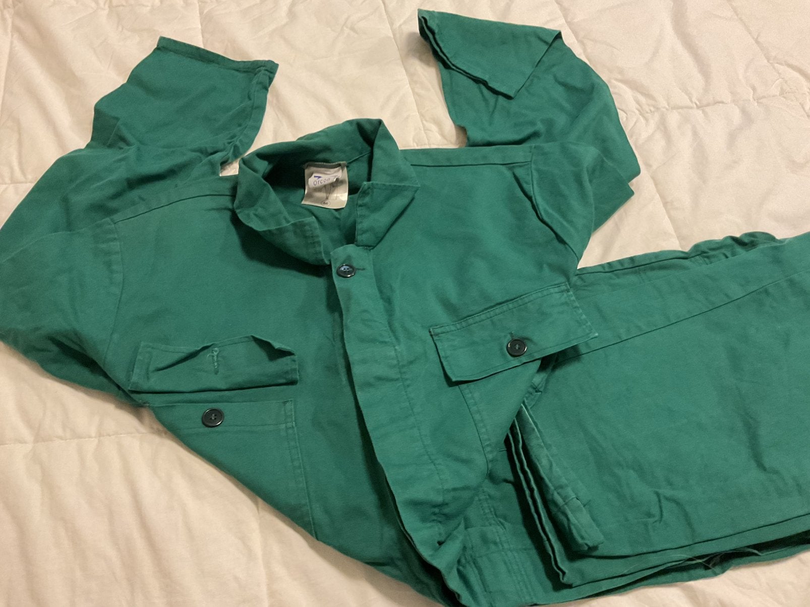 Orcon groene overall 56, Ophalen of Verzenden, Nieuw, Heren, Overall