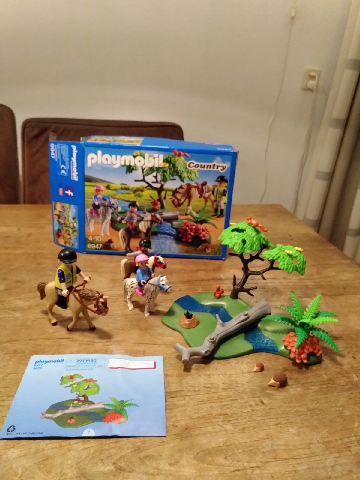 Playmobil Country Paardenavontuur 6947, Kinderen en Baby's, Speelgoed | Playmobil, Ophalen of Verzenden, Zo goed als nieuw