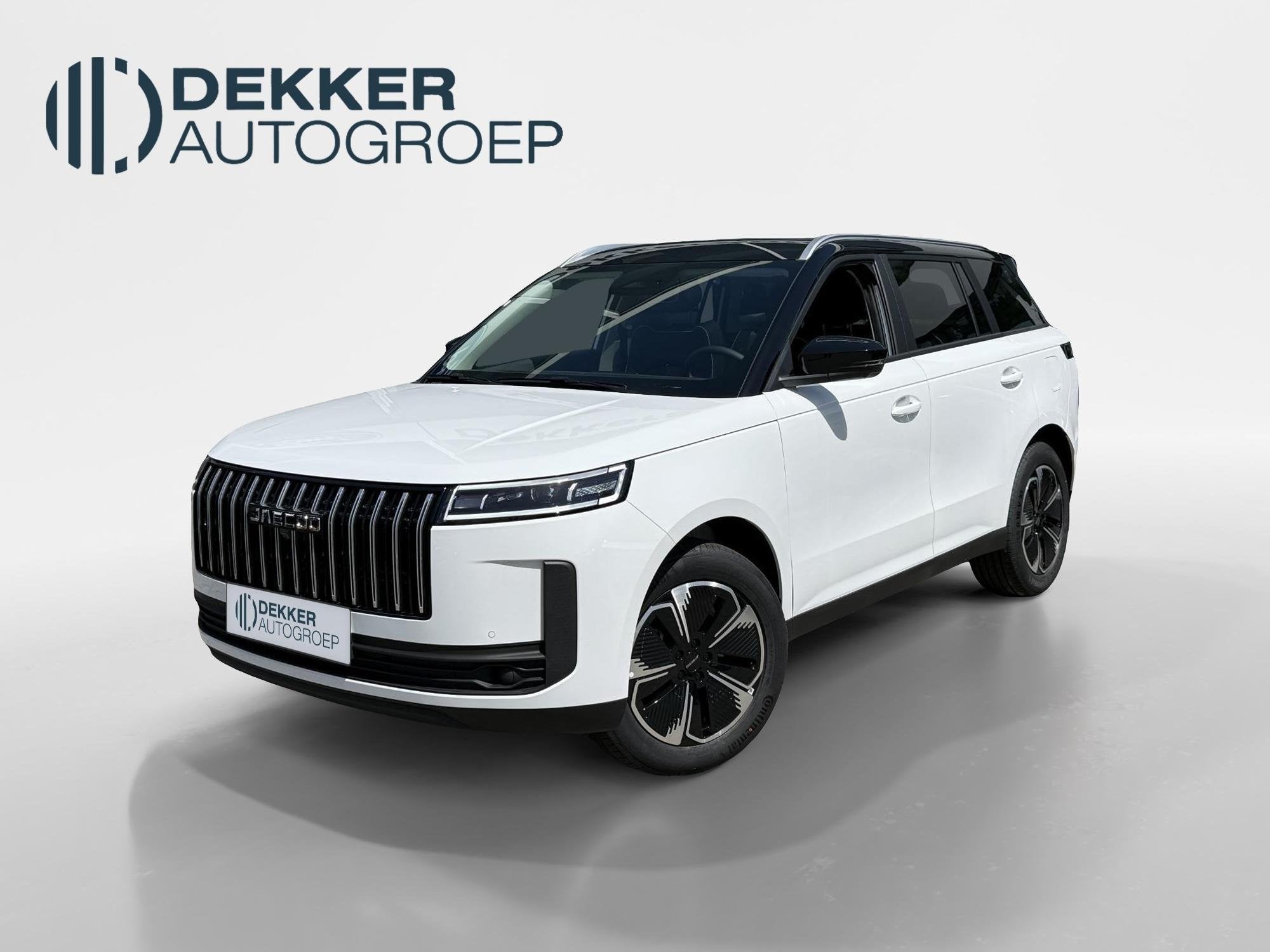 Jaecoo 5 1.5 T-GDi SHS-H Exclusive, Auto's, Gebruikt, 4 cilinders, 2 kWh, Wit