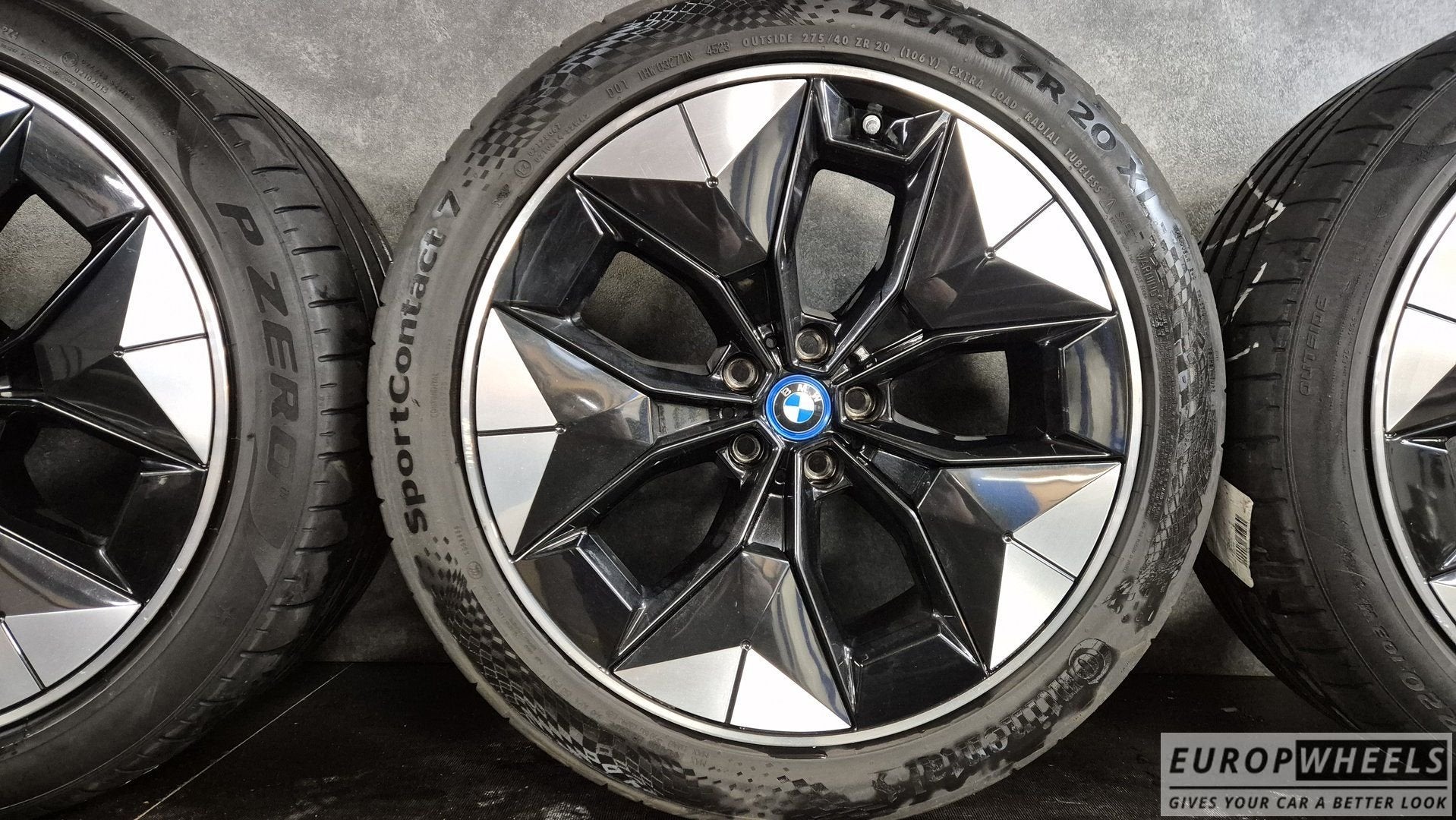 BMW iX3 G08 20 inch velgen OEM Breedset zomerbanden