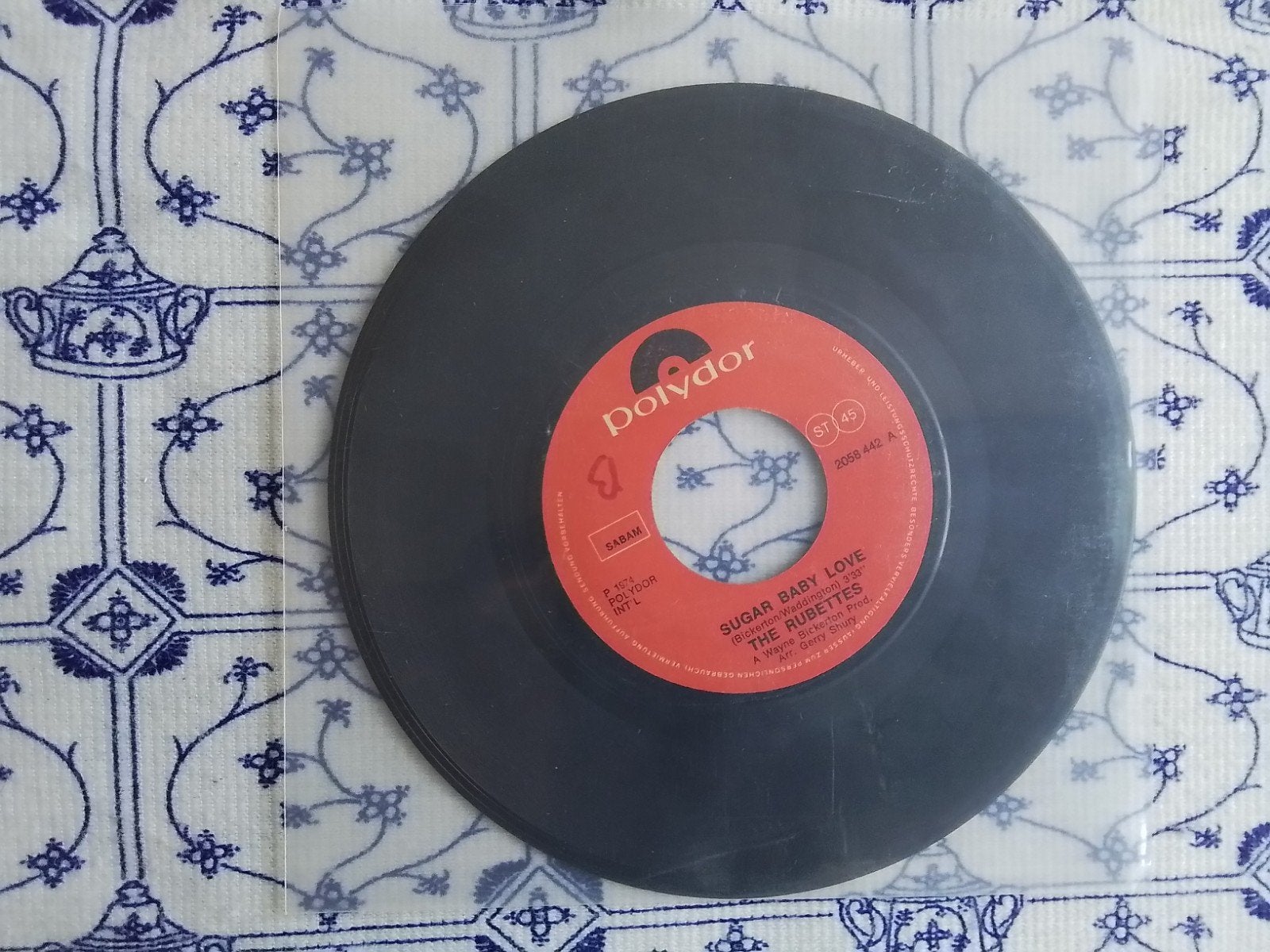 The rubettes              Sugar baby love, Ophalen of Verzenden, Zo goed als nieuw, 7 inch, Pop