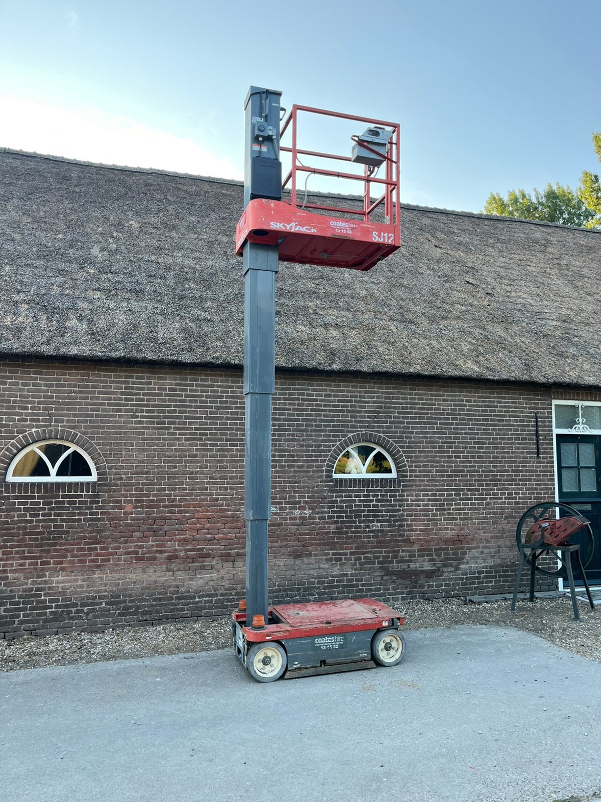 Hoogwerker Skyjack sj12 speedy 4m werkhoogte netjes✅