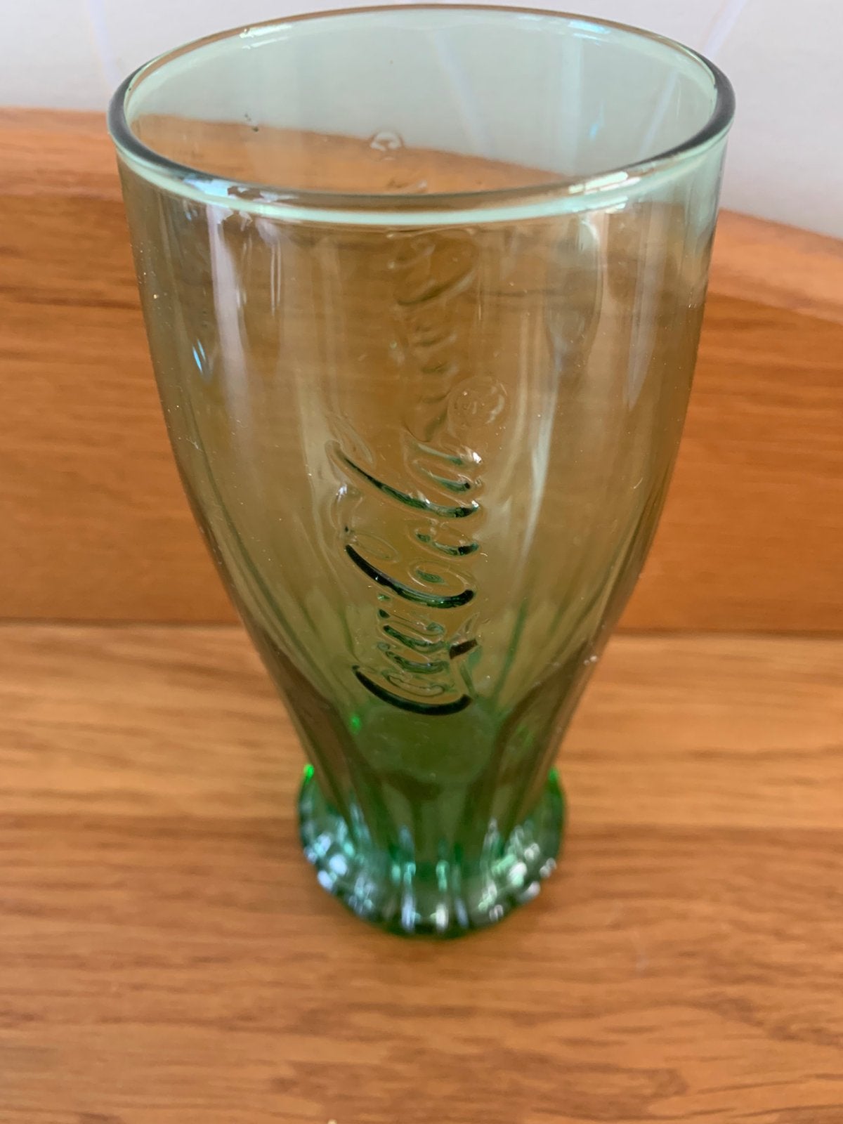 Coca cola glas Mac Donald en UEFA cola flesje  2016, Ophalen of Verzenden, Zo goed als nieuw, Frisdrankglas