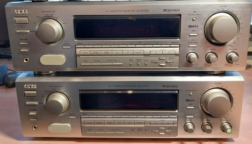 Akai stereo set, Ophalen of Verzenden, Gebruikt, Tuner of Radio, Akai