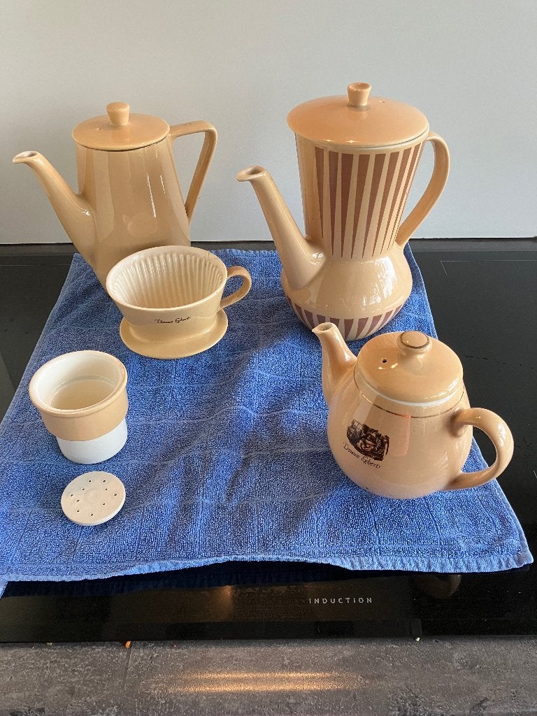 Koffiepot theepot Douwe Egberts, Ophalen of Verzenden