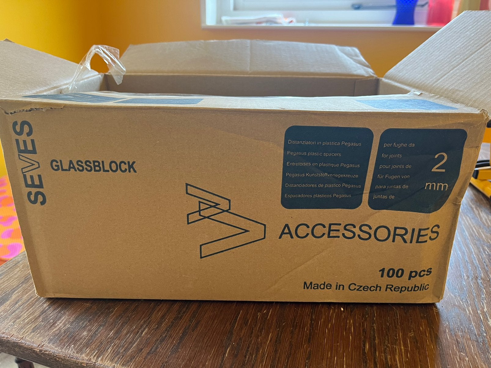 Seves kruisjes voor glazen blokken, Zo goed als nieuw, Minder dan 5 m², Overige materialen, 60 cm of meer