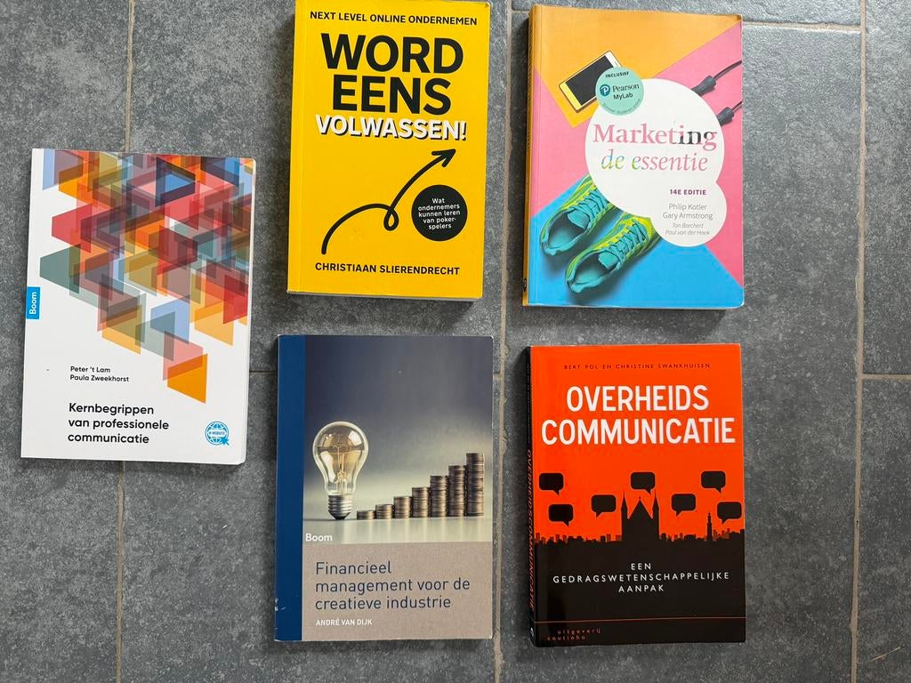 Studieboeken HBO-communicatie Haagse Hogeschool, Ophalen of Verzenden, Alpha, Zo goed als nieuw, HBO
