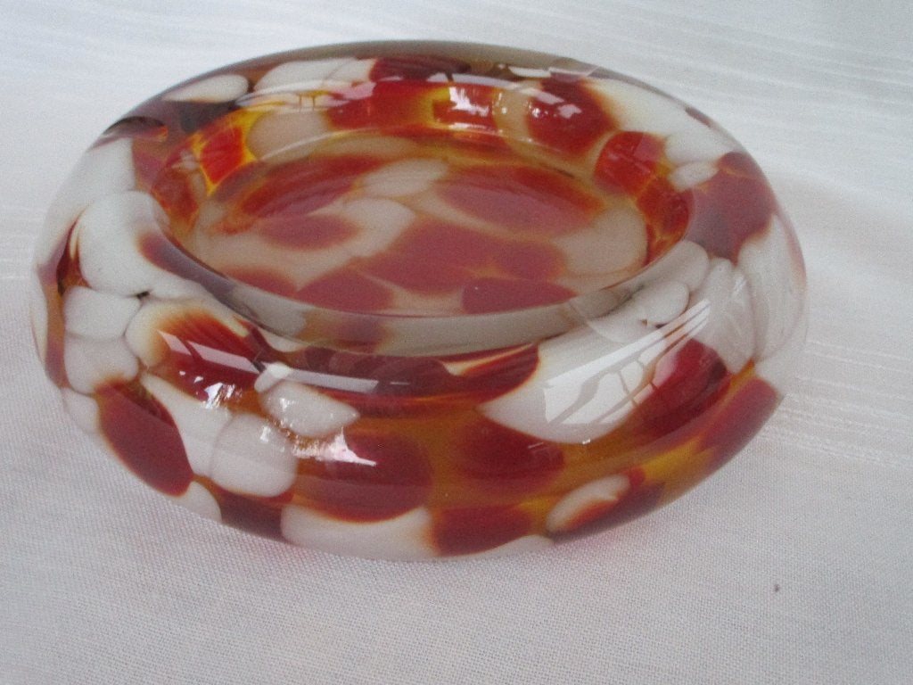 Vintage Murano glazen Asbak,jt 60/7-,v.a 30,00e, Ophalen of Verzenden