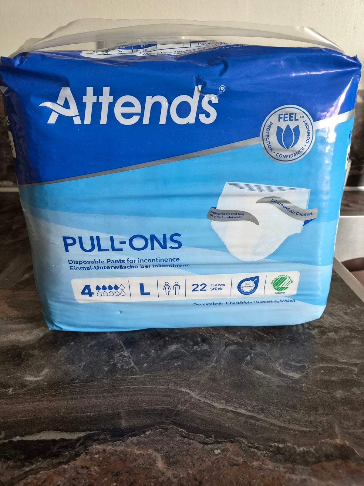 Attends Pull-ons incontinentie maat L, Ophalen, Nieuw