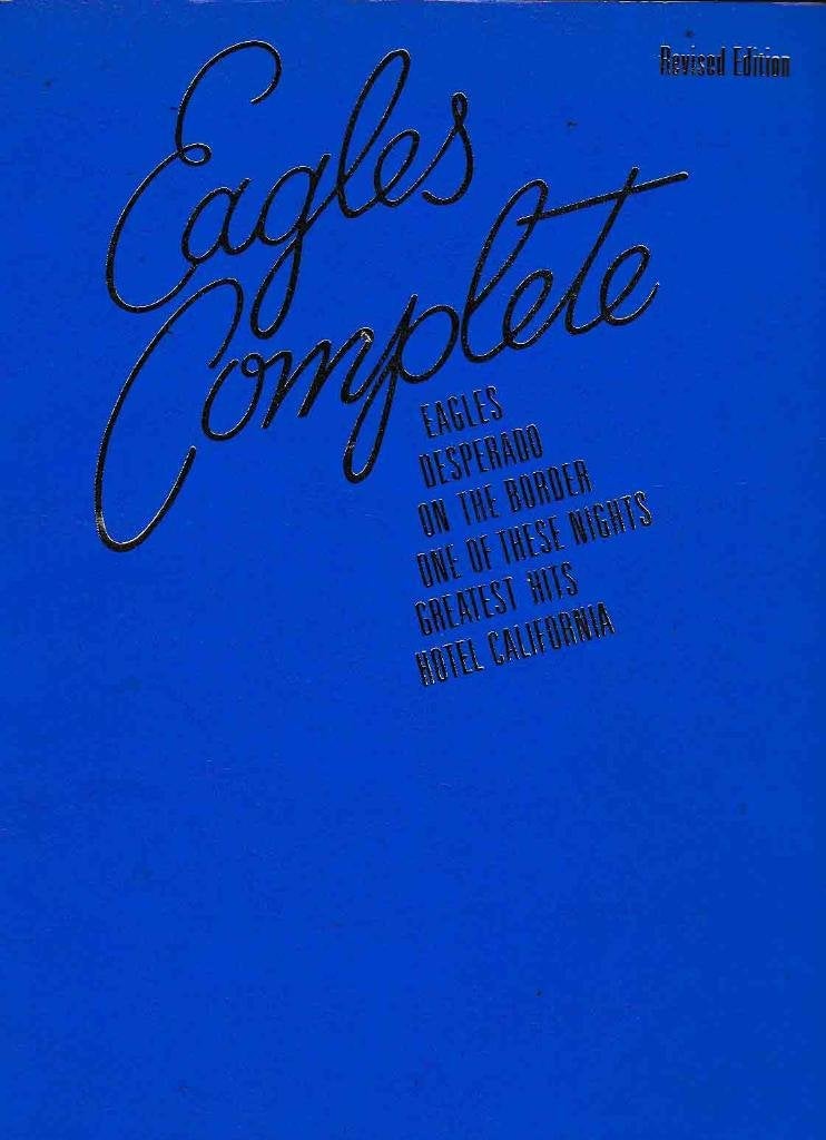Eagles Complete dik boekwerk (735 ), Verzenden, Artiest of Componist, Populair, Gitaar