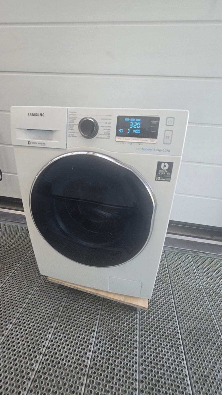 Samsung Was-Droogcombinatie, Witgoed en Apparatuur, 6 tot 8 kg, Ophalen, 1200 tot 1600 toeren, 85 tot 90 cm