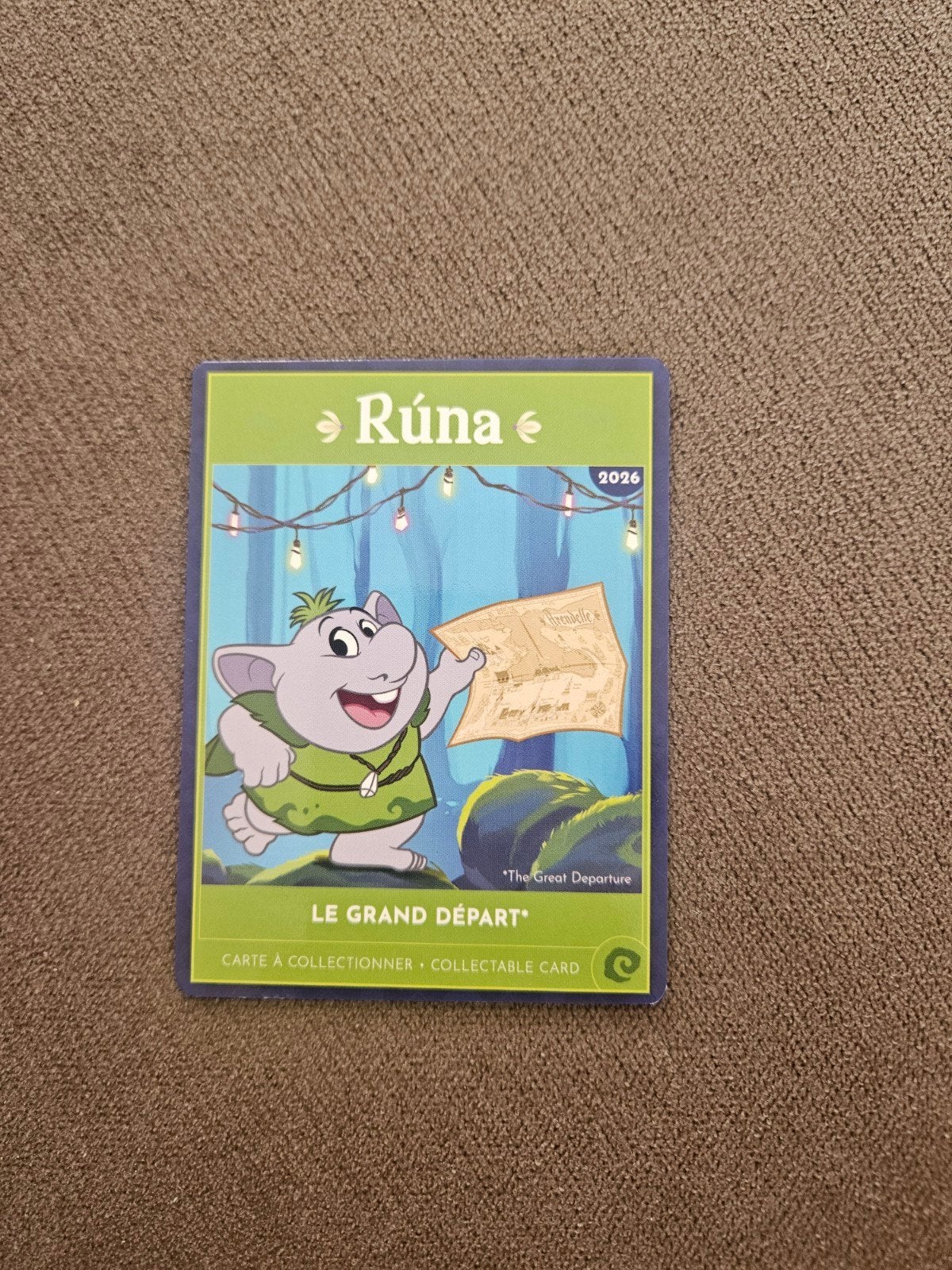 Runa Exclusieve Ruilkaart Disneyland Parijs 2026, Ophalen of Verzenden