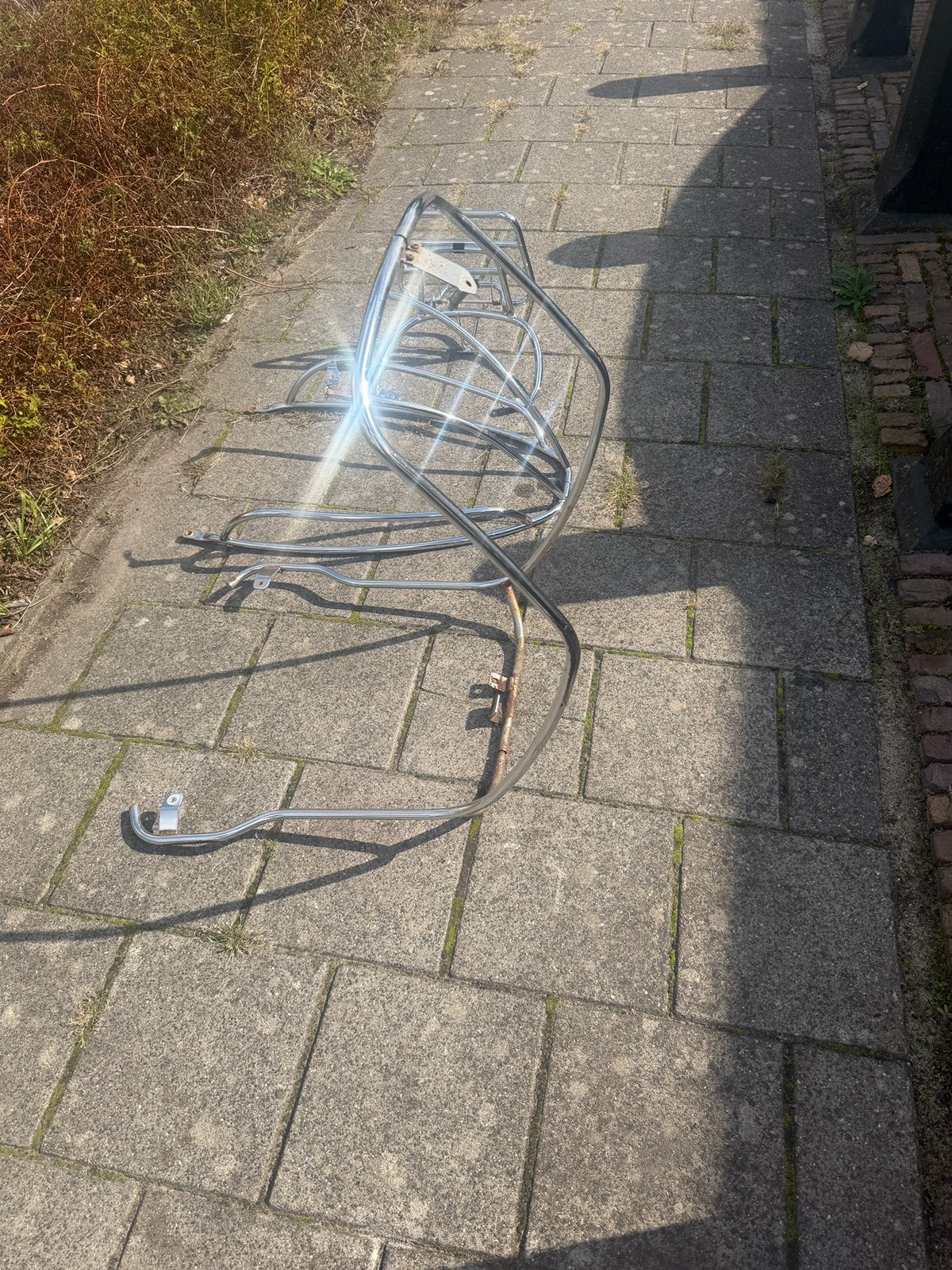 Vespa sprint beugels chrome origineel., Ophalen of Verzenden, Zo goed als nieuw, Overige typen