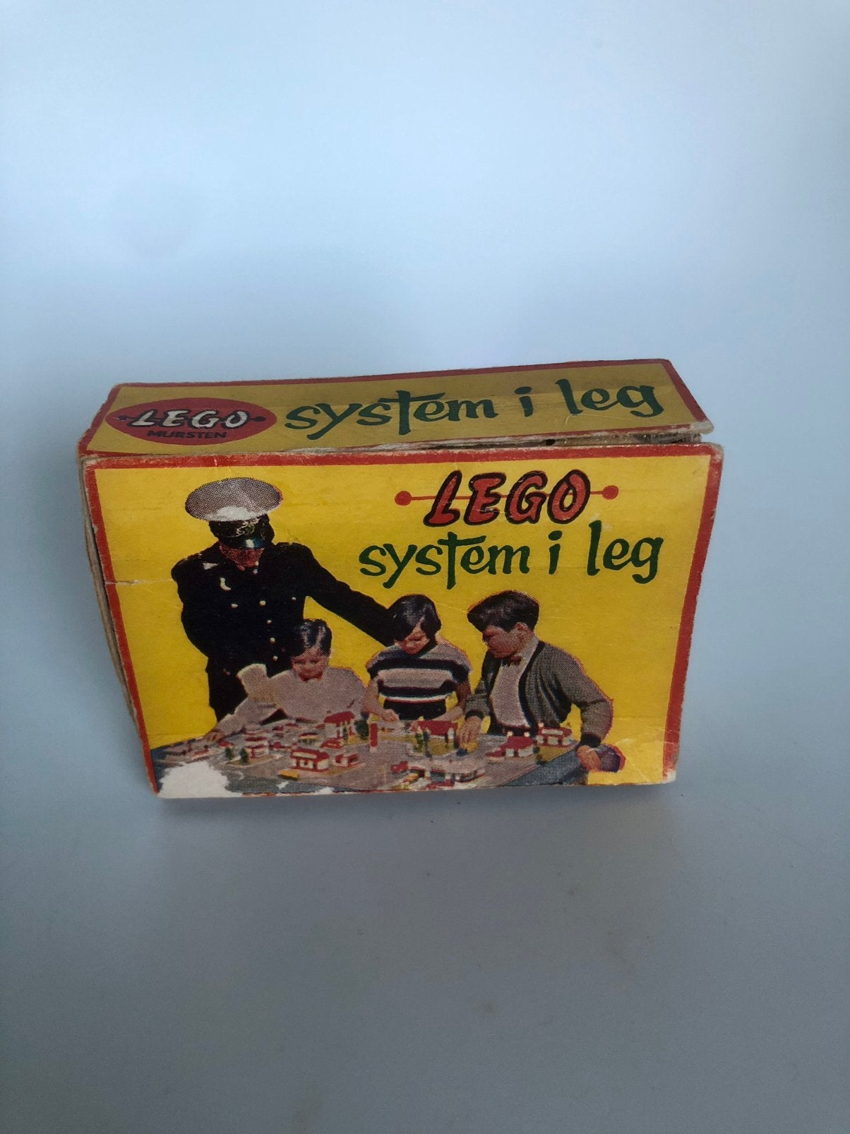 Zeldzaam Lego doosje 1223 deense uitgave 1955, Ophalen of Verzenden