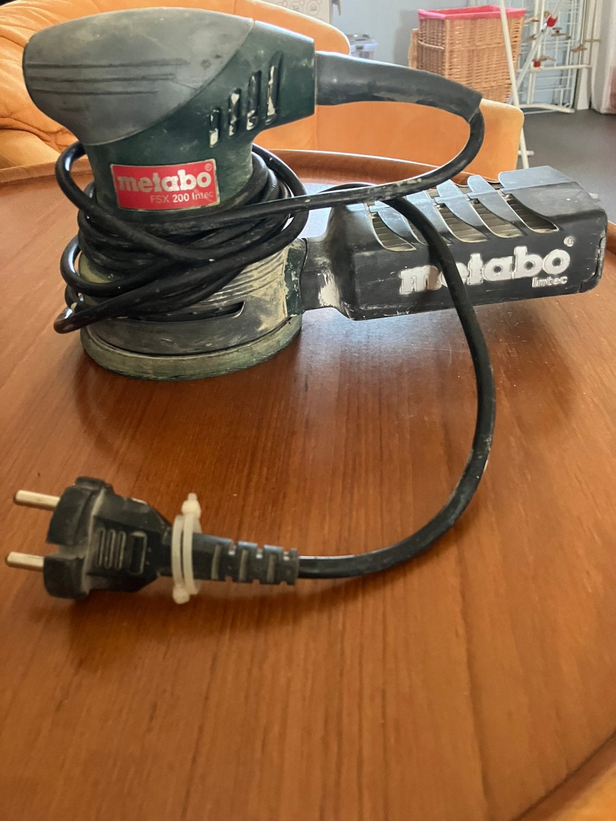 Metabo Excenter schuurmachine FSX200 intec, Ophalen of Verzenden, Gebruikt, Minder dan 600 watt, Excentrische schuurmachine