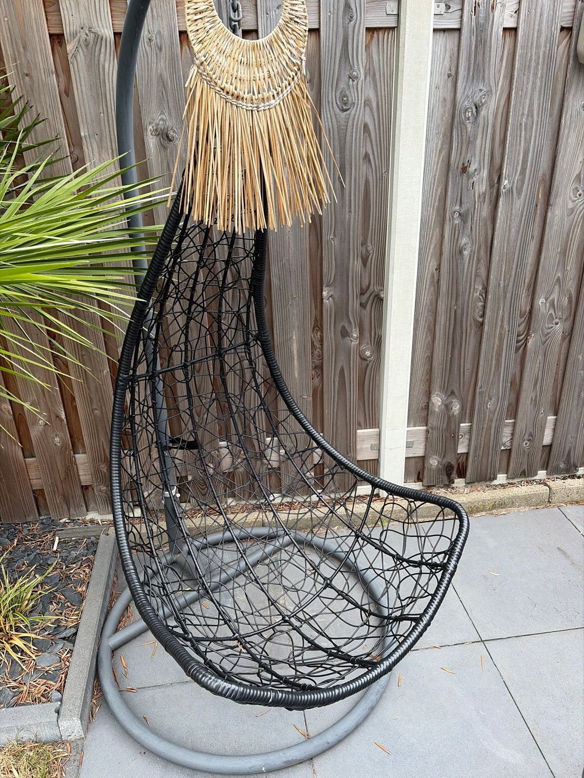 Nette schommelstoel/hangstoel voor de tuin, Ophalen, Zo goed als nieuw