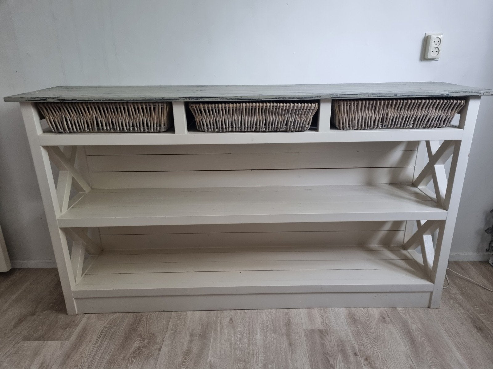 handgemaakt dressoir RM stijl landelijk, Met plank(en), Gebruikt, Riviera maison, 150 tot 200 cm
