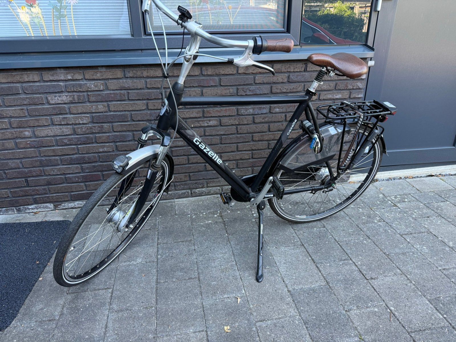 Gazelle Orange Plus C7+ Herenfiets framemaat 61cm, Fietsen en Brommers, Fietsen | Heren | Herenfietsen, Ophalen, Gebruikt, Versnellingen