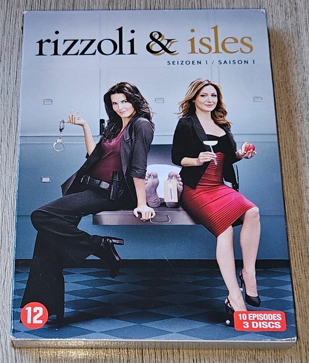 Rizzoli & Isles - Seizoen 1 - 3DVD Box  - Detective & Krimi, Nederlands, Inclusief doosje, Ophalen of Verzenden, Gebruikt