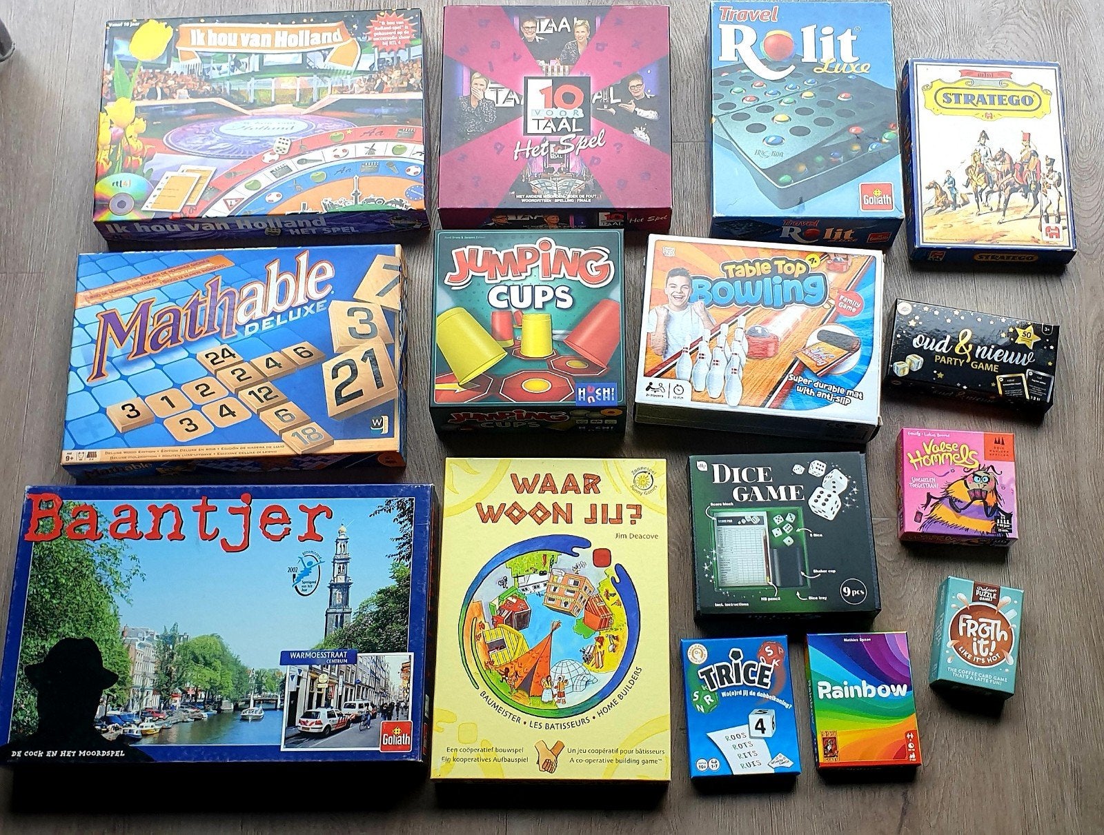 allerlei spelletjes (los over te nemen), Ophalen, Zo goed als nieuw