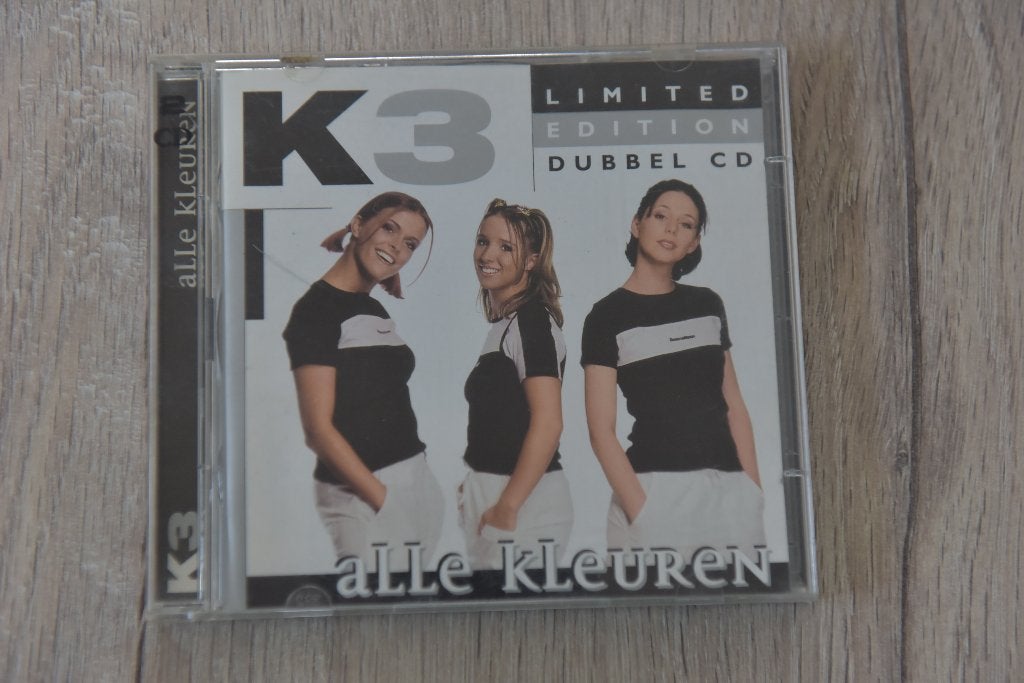 K3 === ALLE KLEUREN LIMITED EDITION === 2CDbox, Boxset, Verzenden, Inclusief boekje, Zo goed als nieuw