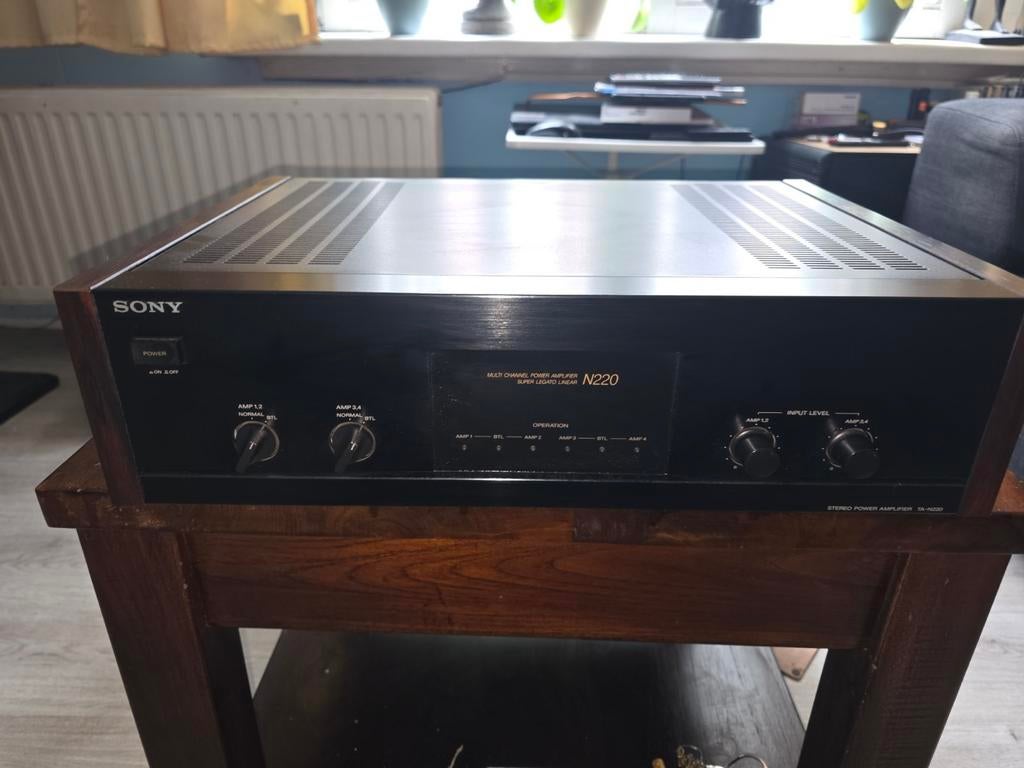 Sony N220 Stereo Eindversterker - Krachtig en Betrouwbaar, Ophalen of Verzenden
