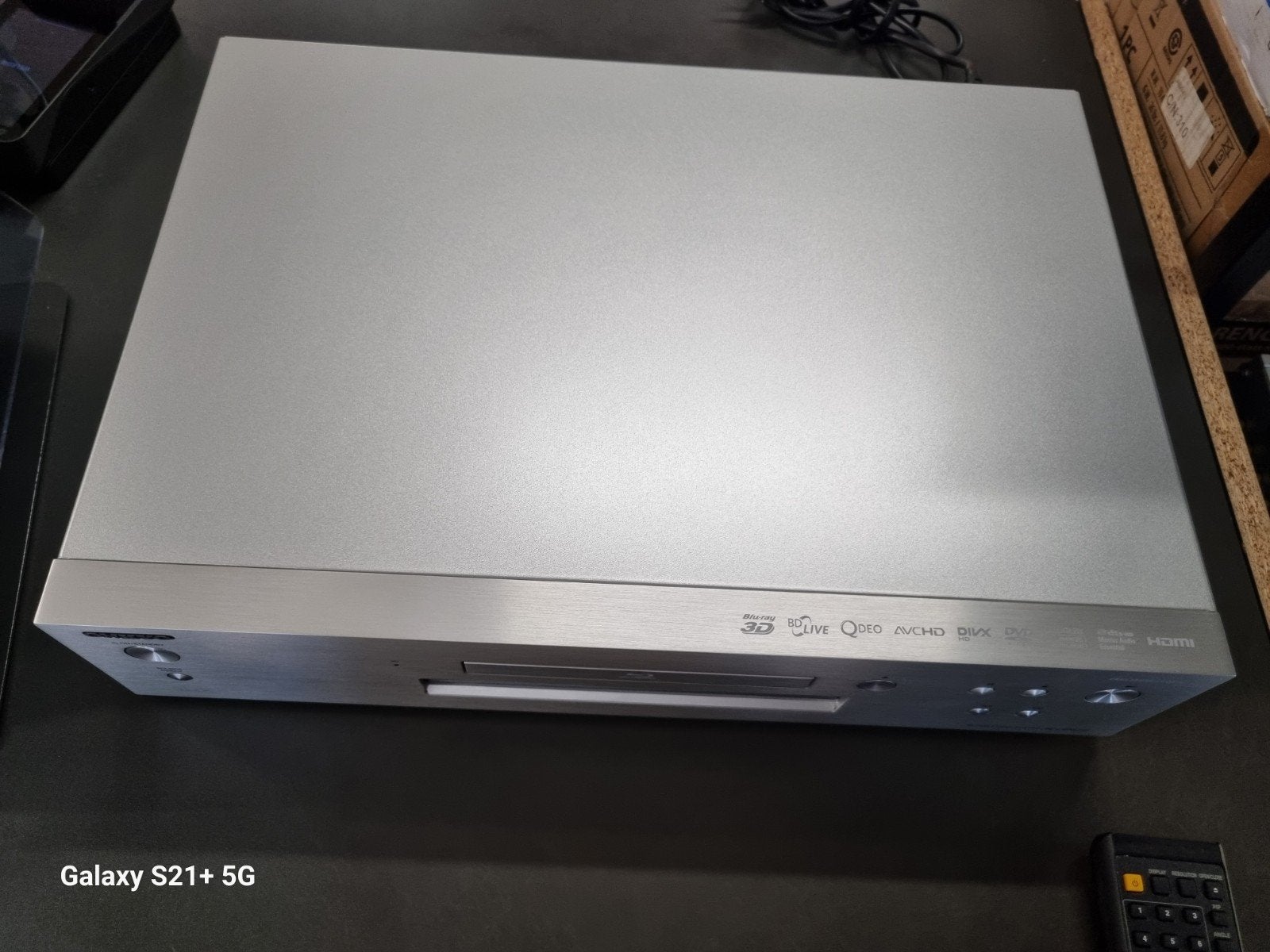 ✅Onkyo BD-SP809 Blu-ray Disc Speler - Zilver Nieuwstaat!, Overige merken, -, -, Ophalen of Verzenden