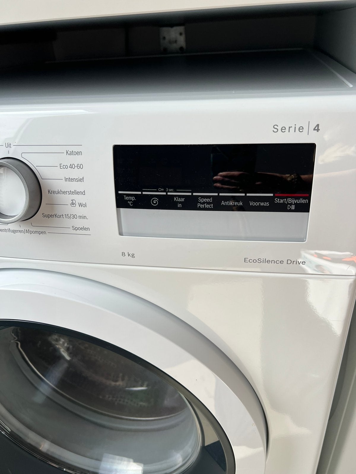 Bosch wasmachine Serie 4 & droger Serie 6 – nette staat, Ophalen, Gebruikt, Minder dan 85 cm, 1200 tot 1600 toeren