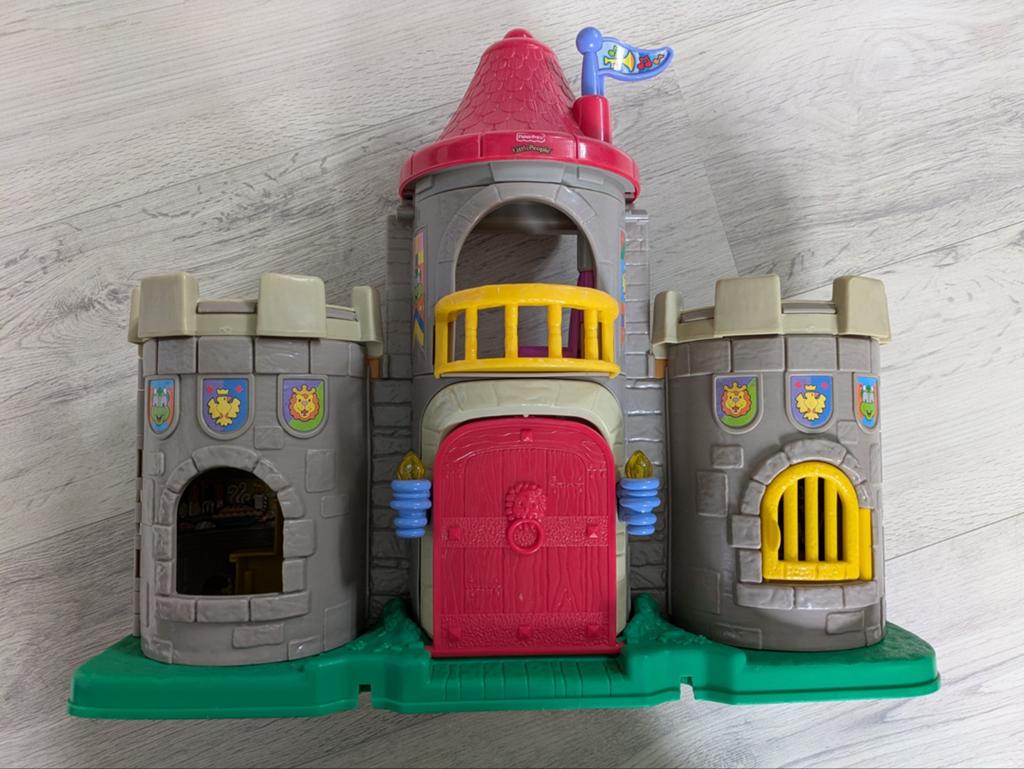 Fisher Price kasteel, Kinderen en Baby's, Speelgoed | Fisher-Price, Ophalen, Speelset, Met geluid