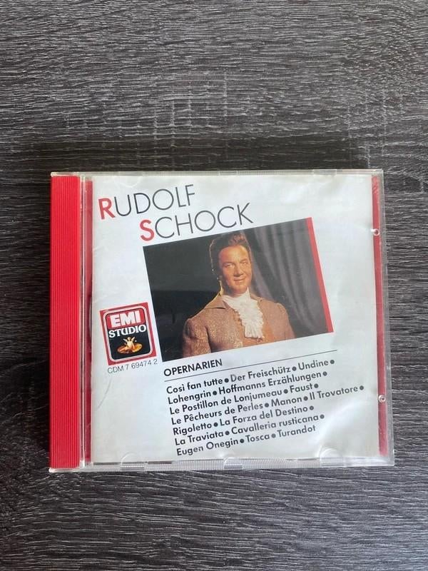 Rudolf Schock - Opernarien (CD), Ophalen of Verzenden, Romantiek, Gebruikt, Opera of Operette