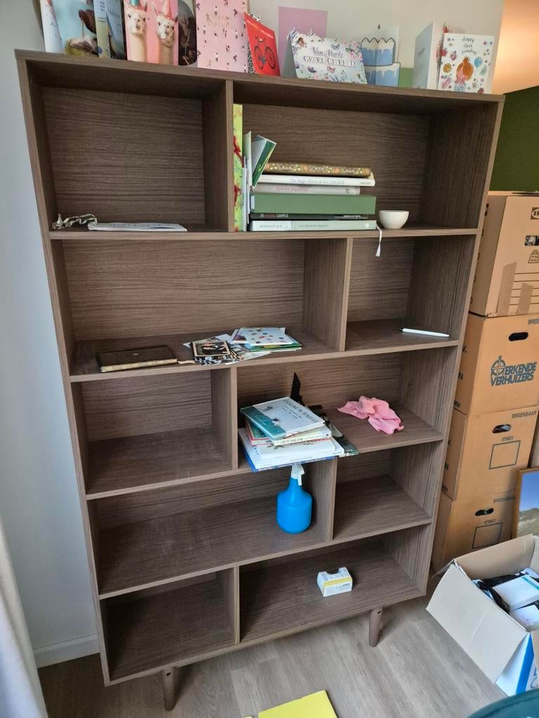 Boekenkast / vakkenkast, Huis en Inrichting, Kasten | Boekenkasten, Ophalen, 50 tot 100 cm, Zo goed als nieuw, 150 tot 200 cm