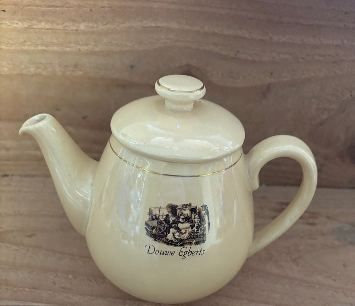 Douwe Egberts theepot, Antiek en Kunst, Ophalen of Verzenden