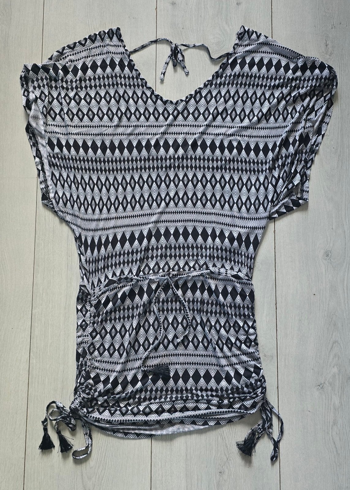 Hunkemöller strandjurk/cover-up maat L, Overige typen, Zwart, Ophalen of Verzenden, Zo goed als nieuw