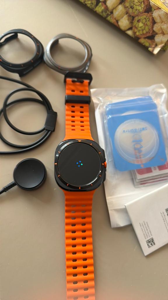 SAMSUNG Galaxy Watch Ultra Smartwatch Naranja, Ophalen of Verzenden, Overige typen, Samsung