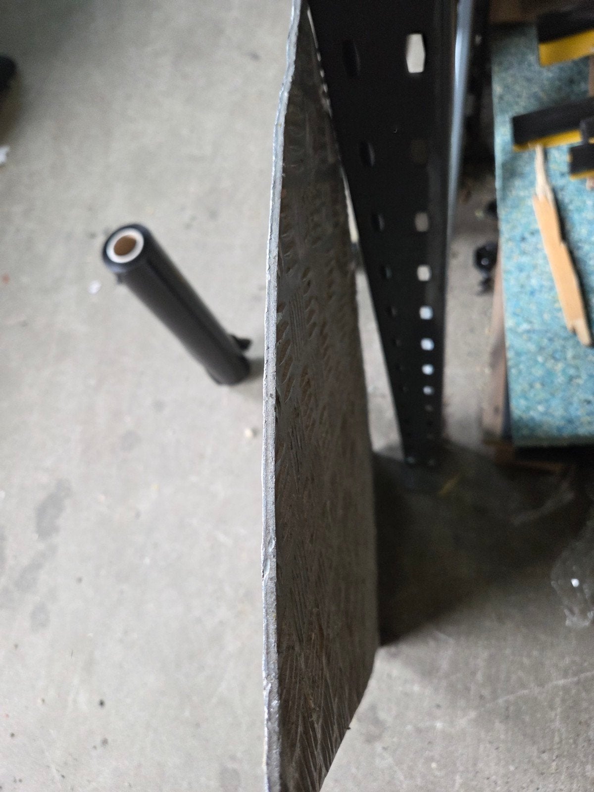 Aluminium Traanplaat Profiel 40x102 cm, 4mm dik, Ophalen of Verzenden, Gebruikt, Aluminium