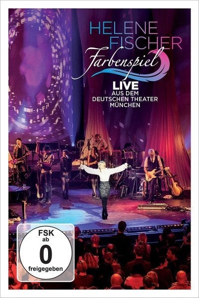 Dvd Helene Fischer Farbenspiel  Aus Dem D. Theater München, Vanaf 6 jaar, Ophalen of Verzenden, Zo goed als nieuw