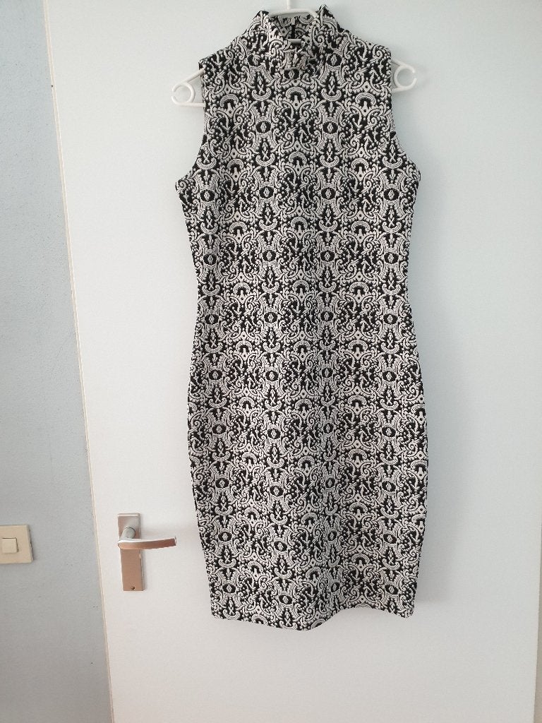 Jurk Claudia Strater maat 36, Ophalen, Zwart, Nieuw, Knielengte