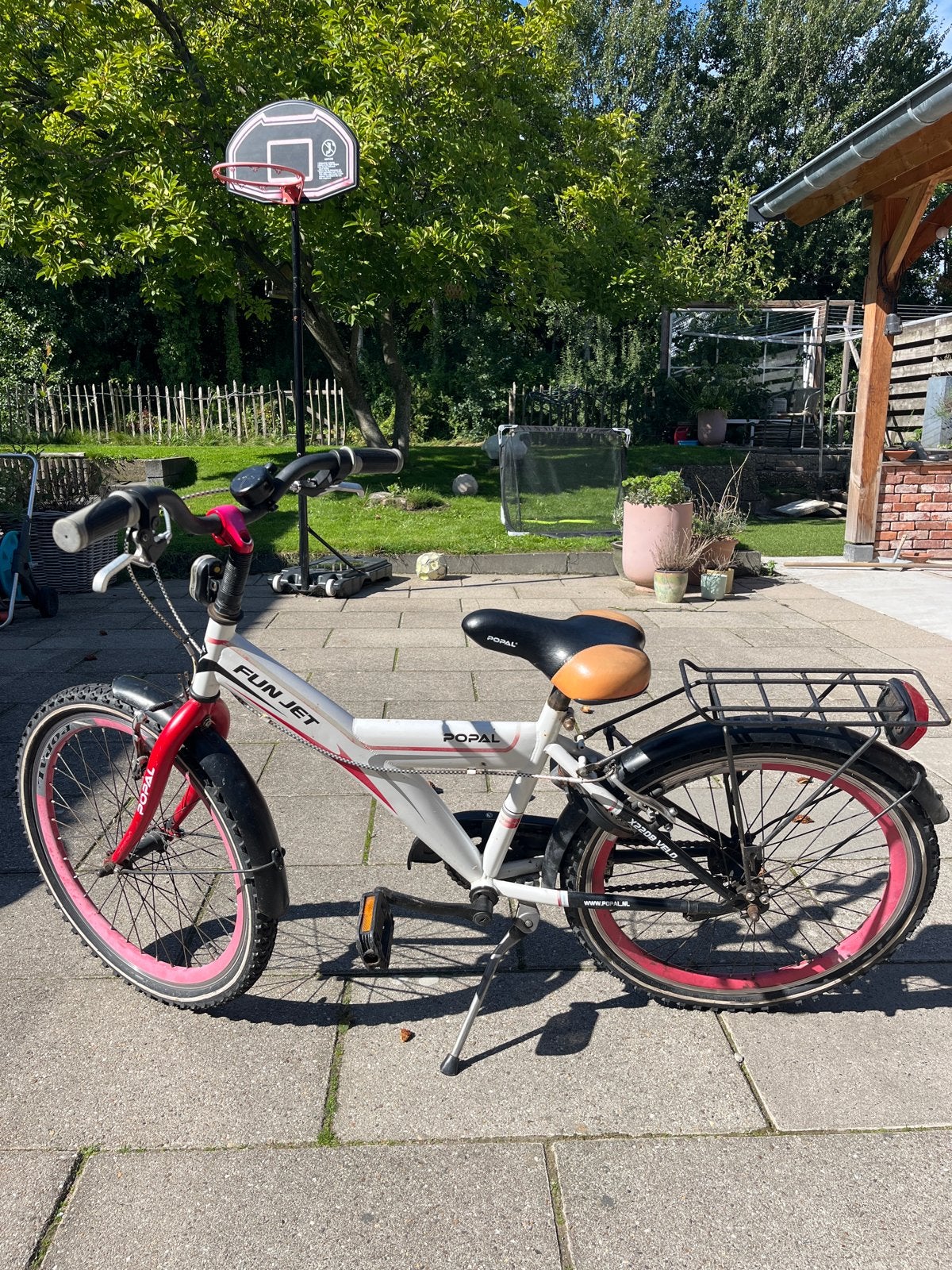 Popal Fun Jet jongensfiets 22 inch - Goede staat, Ophalen of Verzenden, Gebruikt, Velgrem, 20 inch of meer
