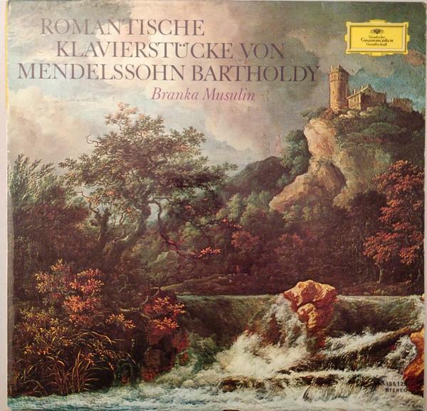 Mendelssohn Bartholdy:  Klavierstücke - Branka Musulin, Verzenden, Romantiek, Gebruikt, Kamermuziek