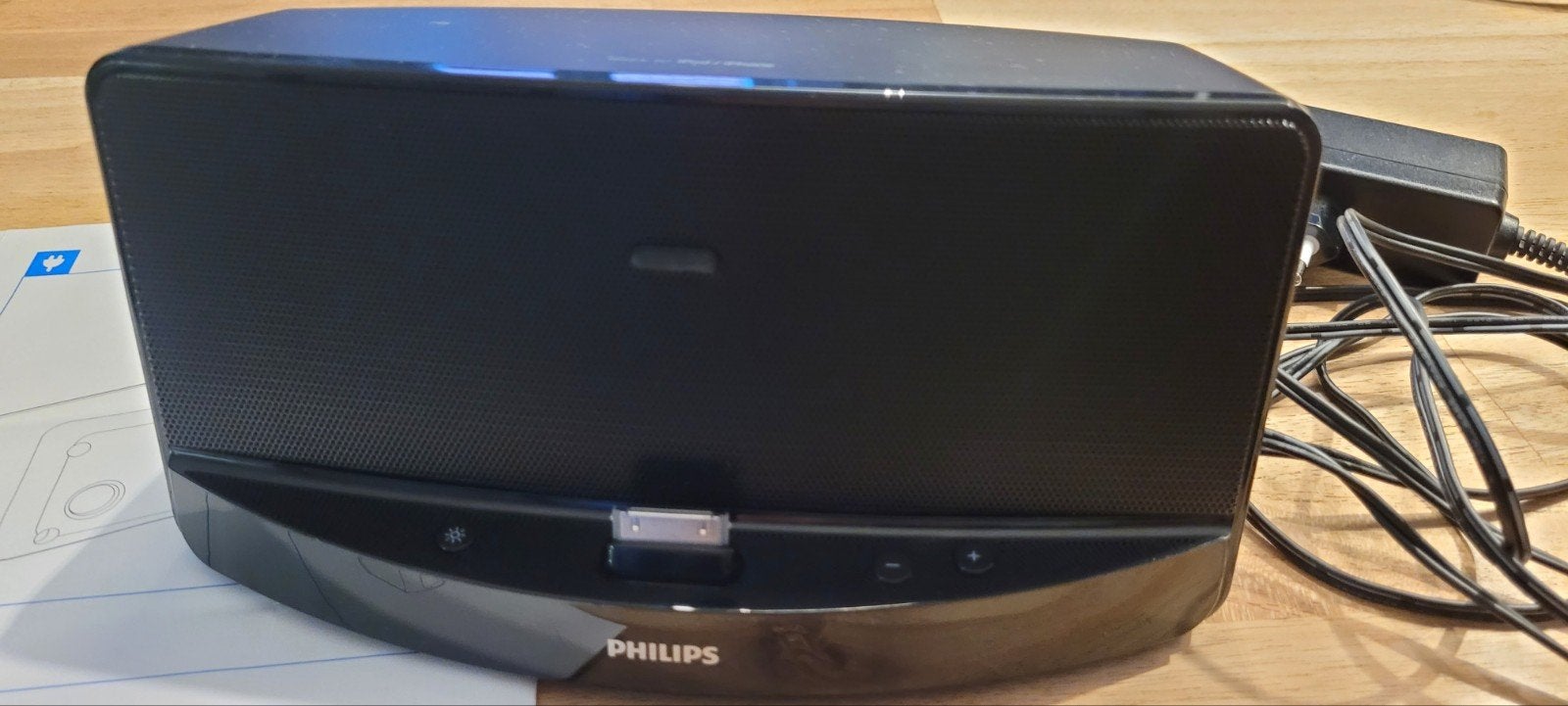 Philips Docking Speaker AD295 voor iPod/iPhone, Philips, Ophalen of Verzenden, Zo goed als nieuw, Draagbare speaker
