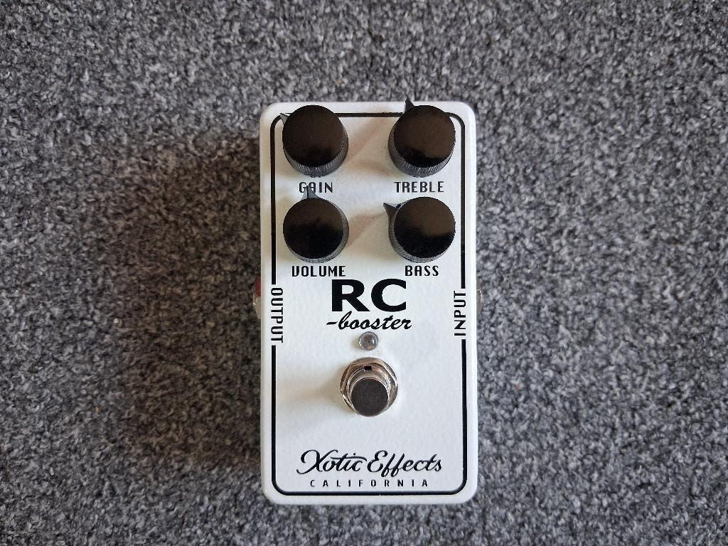 Xotic RC Booster 20th Anniversary Edition, Muziek en Instrumenten, Ophalen of Verzenden, Zo goed als nieuw, Distortion, Overdrive of Fuzz