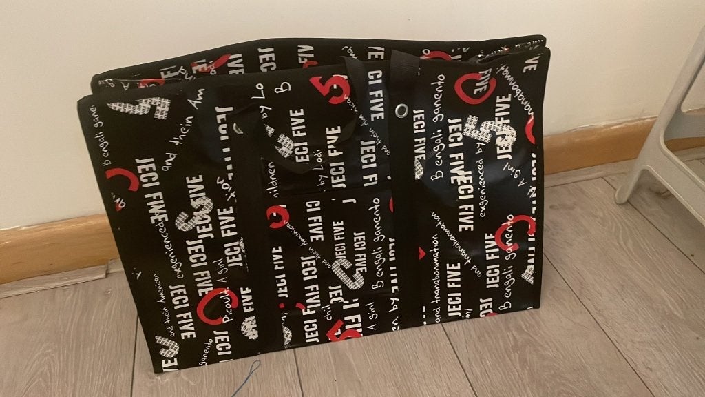 Partij 17x Kleine Opbergtassen (50x35x20cm) met rits, Ophalen of Verzenden, Nieuw, Overige kleuren, Overige typen