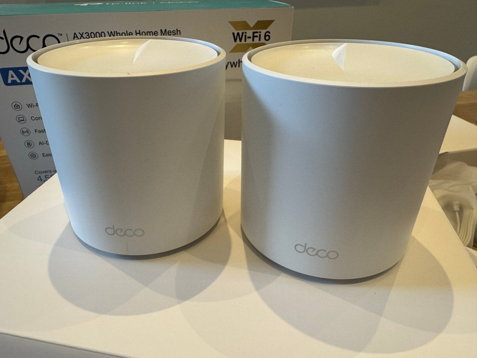 TP-Link Deco X50 AX3000 Mesh Wi-Fi 6 Systeem (2-pack), Computers en Software, Routers en Modems, Zo goed als nieuw, Router, Ophalen of Verzenden