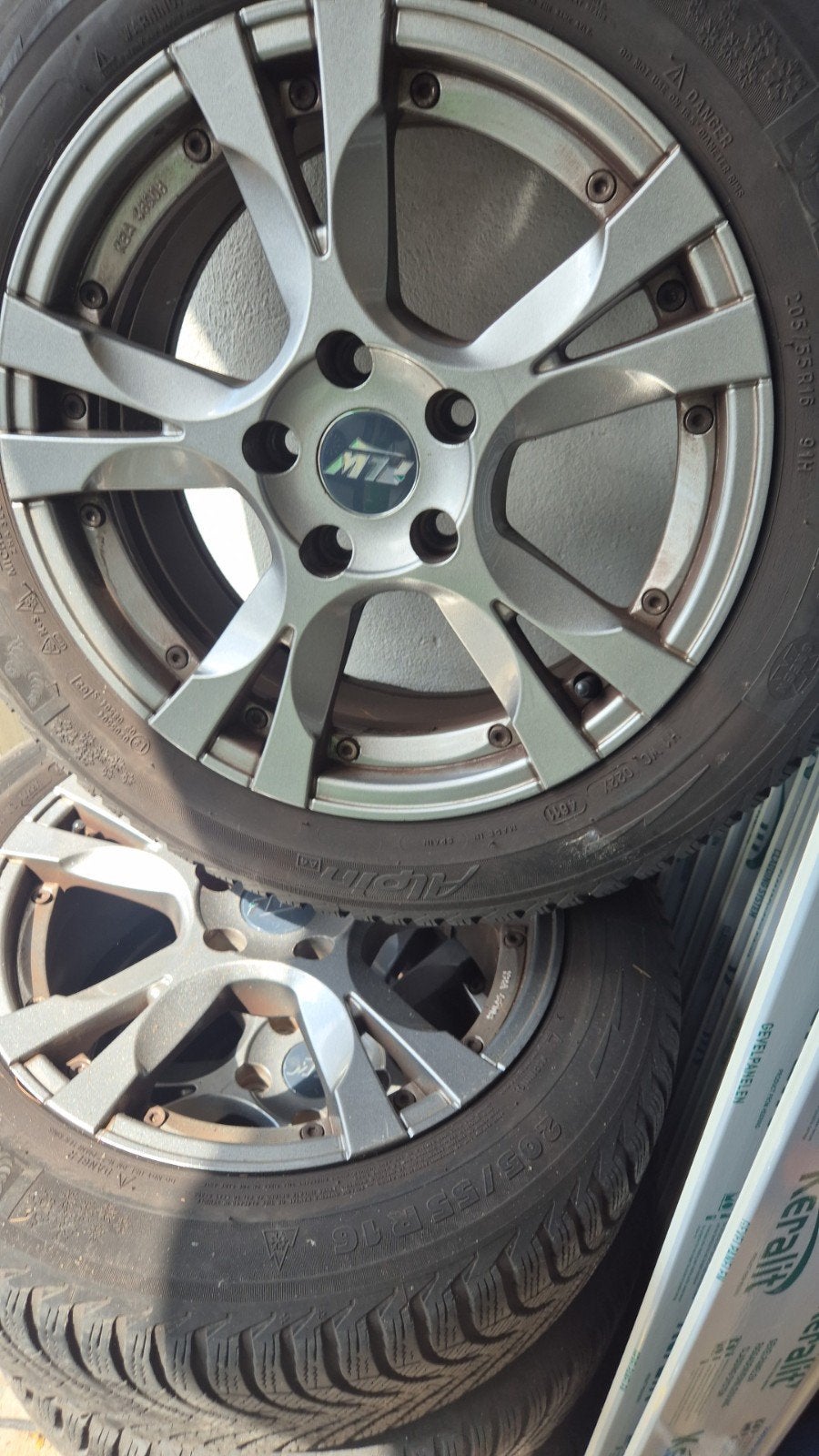 Winterbanden met velgen, Ophalen, 16 inch, Banden en Velgen, Personenwagen