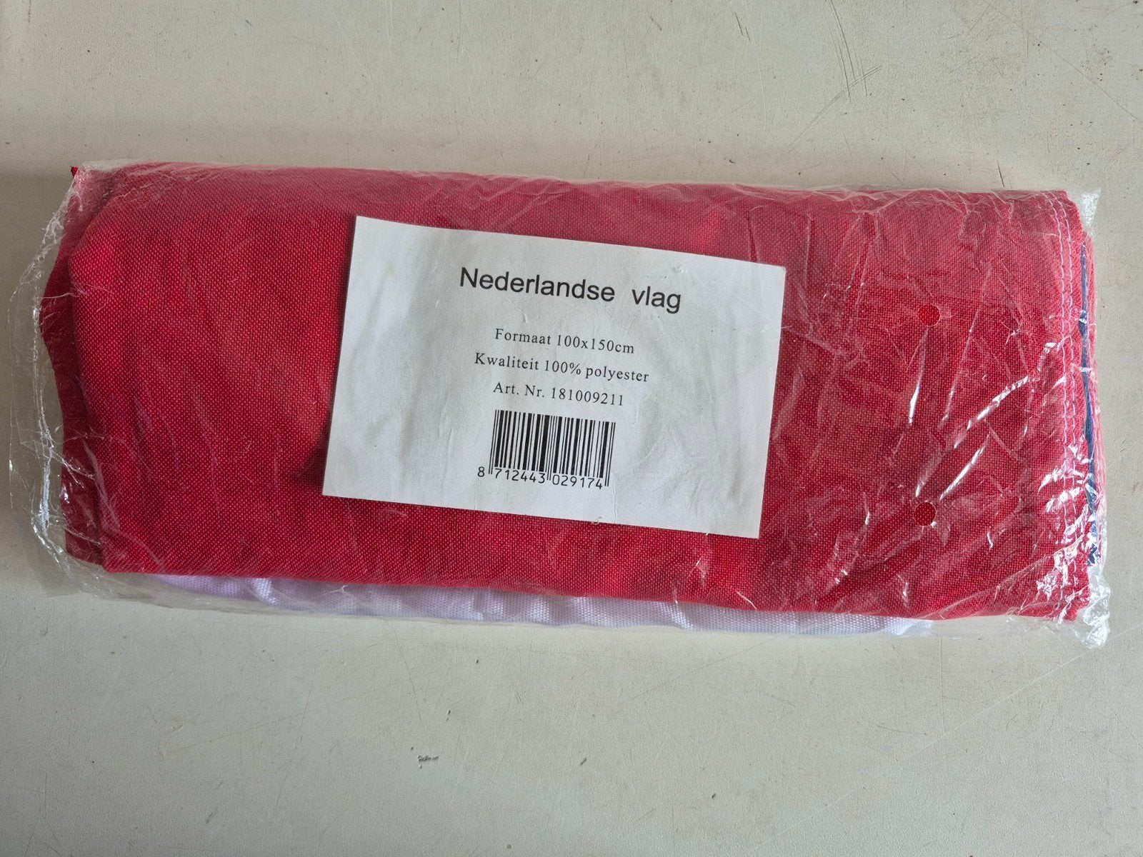 Nederlandse vlag, Diversen, Vlaggen en Wimpels, Ophalen of Verzenden, Nieuw